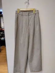 M20　NATURAL BEAUTY BASIC　ナチュラルビューティーベーシック　パンツ　チェック　裏地あり　Mサイズ