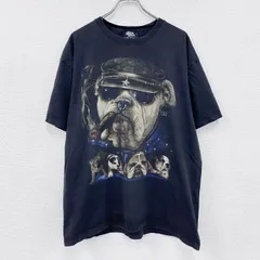 古着 used METAL ROCK メタルロック 半袖プリントTシャツ ブルドッグ 黒 ブラック XLサイズ