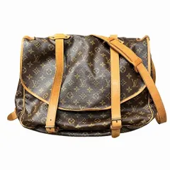 ルイヴィトン　Louis Vuitton　モノグラム　ソミュール43　M42252　バッグ　ショルダーバッグ　ユニセックス