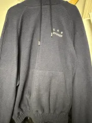 アイアヘリンボーン フーディー Tシャツ ネイビー XL 105