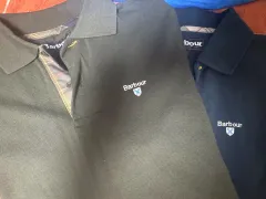 BARBOUR バブアー 半袖 カラーTシャツ 出品