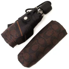 【新品 未使用】コーチ カサ COACH アウトレット シグネチャー UVカット 晴雨兼用 シグネチャー ミニ アンブレラ 折り畳み傘 CZ197 SVEEW