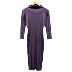 65 PLEATS PLEASE High Neck Pleated Dressプリーツプリーズ プリーツ