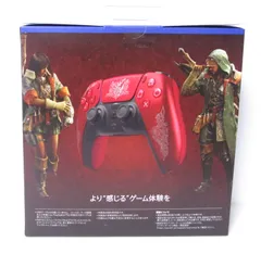 純正品 DualSense ワイヤレスコントローラー モンスターハンターワイルズ リミテッドエディション