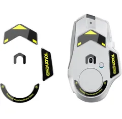 ★[ 強化ガラス素材 ] TALONGAMES マウスソール マウスフィート Logicool G502 X PLUS LIGHTSPEED ワイヤレス 無線  Super Smooth Glide ブラック (センサー周りのソール付き)