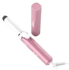 2IN1旅行用ストレート ＆ カールアイロン 2way ヘアアイロン 両用コテ 携帯便利 温度調整可 (Medium)