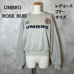UMBRO×ROSE BUD  コラボ商品　アンブロ　ローズバッド　スウェット　刺繍ロゴ　グレー　フリーサイズ　レディース　【B-3】