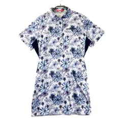 サイズ：LL marie claire sport マリクレール スポール  半袖ワンピース 花柄 ブルー系 [240101575121] ゴルフウェア レディース ストスト