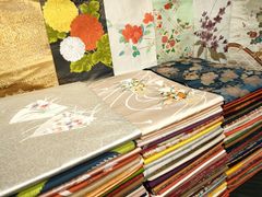 平和屋着物□極上 夏物 石川県指定無形文化財 夏牛首紬 白山工房