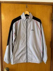 アシックス ウィンドブレーカー ジャケット グレー