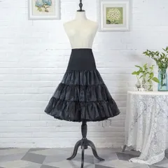 ☆ ブラック ☆ パニエ フリル ボリューム ペチコート ペチコート パニエ 大人 インナースカート フリルスカート チュールスカート チュチュスカート スカート フリル インナー ハロウィン フラダンス レディース ドレスインナー ショート丈