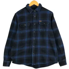 古着 オービス ORVIS オンブレチェック 長袖 ヘビーネルチェックシャツ メンズM相当/eaa597089