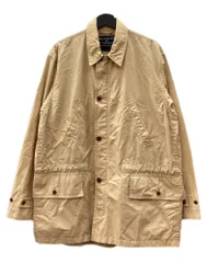 ラルフローレン RalphLauren SPORT 90s HUNTING JACKET ハンティング ジャケット ダブルジップ ロング 薄手 アウター 薄茶 ジャケット 無地 ベージュ Lサイズ 104MT-2390