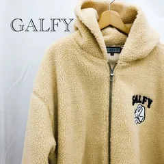 GALFY ｶﾞﾙﾌｨｰ フリースジャケット ボアブルゾン XL ポリエステル BEG  183003  ベージュ   メンズ ファッション
