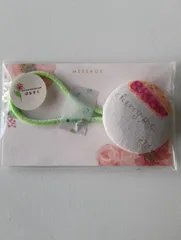 くるみボタンのヘアゴム【ハンドメイド】