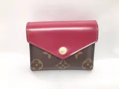 Louis Vuitton ルイヴィトン 三つ折り財布 ポルトフォイユ ゾエ M62932 イニシャル入り M-1742