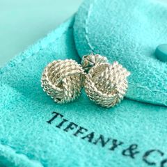 ティファニー サマセット メッシュ ボール ピアス 925 WK6 - メルカリ