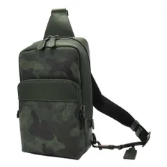 【新品】コーチ バッグ ショルダーバッグ COACH シグネチャー カモ プリント ゴッサム パック CAF97 XIF (カモ) アウトレット メンズ 送料無料