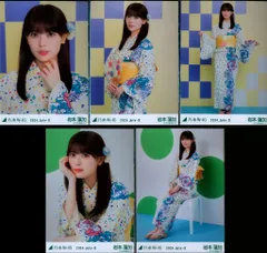 乃木坂46 会場限定ランダム生写真 岩本蓮加 2024.July-II 浴衣 5種