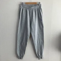 Champion グレー スウェットパンツ M 裏起毛　ロゴ刺繍　ジョガー　秋冬
