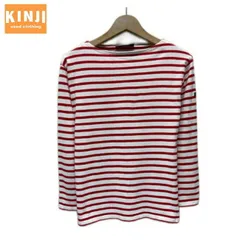 SAINT JAMES　バスクシャツ　ウェッソン　長袖　カットソー　トップス　ボートネック　ボーダー　フランス製　マリンテイスト　古着