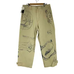 デシグアル Desigual プリント ペインターパンツ メンズ  34