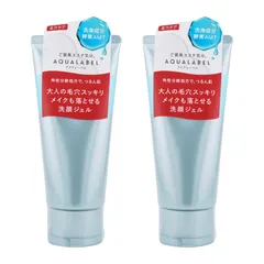 [2個セット]AQUALABEL アクアレーベル エステ洗顔ジェル 本体 130g ハーバルローズの香り 資生堂 洗顔料 洗顔ジェル[宅急便コンパクト]