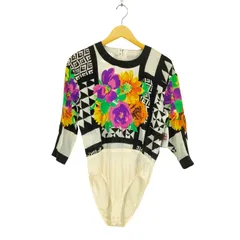 エスカーダ ESCADA 花柄シルクボディスーツ レディース  36のサムネイル