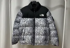 105 XL THE NORTH FACE ザノースフェイス エコー ヌプシ ヒョウ柄 レオパード ダウン パーカ