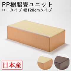 樹脂畳ユニット(ロータイプ) 掘りごたつ 高床式ユニット 収納畳