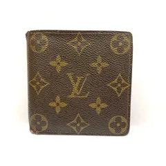 【LOUIS VUITTON】ルイヴィトン ポルトフォイユ マルコ モノグラム 財布 折り財布 M61675 ジャンク品 ★
