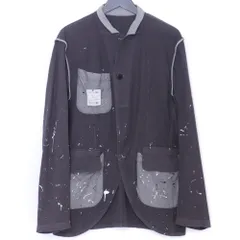 COMME DES GARCONS ペイント加工リバーシブルジャケット Lサイズ グレー EG-J004のサムネイル