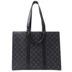 ルイ・ヴィトン LOUIS VUITTON バッグ モノグラム エクリプス メンズ ブランド トートバッグ ハンドバッグ 2way サックプラ 24H M47059 ブラック 黒 大きめ 大容量 通勤 おしゃれ 【中古】