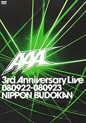 AAA 3rd Anniversary Live 080922-080923 日本武道館(スペシャル盤) [DVD]
