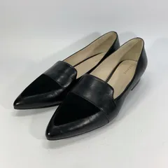 COLE HAAN コールハーン マーリースキマーⅡ ポインテッドトゥ ローファー 7B US7 24 ブラック パンプス 黒 ローヒール