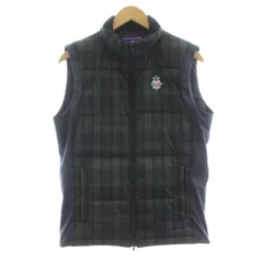 ☆美品☆BEAMS GOLF ビームスゴルフ　中綿 ベスト M フルジップ BEAMS GOLF（ビームス ゴルフ）PURPLE LABEL / 接結ダウンベスト