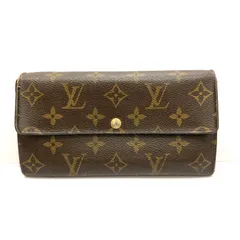 【LOUIS VUITTON】ルイヴィトン ポルトモネクレディ モノグラム 長財布 旧型 ポルトフォイユサラ M61734 訳アリ ★