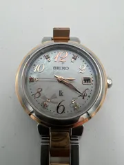 ◾️【SEIKO】セイコー ルキア 1B22-0CY0 電波ソーラー 限定モデル レディース腕時計　ジャンク品