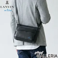 ランバン オン ブルー ショルダーバッグ メンズ ナイロン 斜めがけバッグ LANVIN en Bleu バッグ 斜めがけ 大人 軽量 かっこいい ブランド 革 本革 斜め掛けバッグ ショルダー ミニ ピケ ミニショルダー 526111