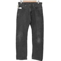 リーバイス Levis 514 SLIM STRAIGHT JEANS SLIM FIT ストレート ブラック デニムパンツ メンズ  W31 L32