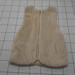 ◇ ⊇ アルマデザイン Alma Design フェイクファーベスト ベージュ系 M レディース E  【1510070000842】