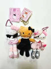 ハローキティ ぬいぐるみ キーホルダー 3種セット