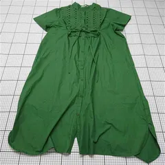 ◇ ⊂ チャオパニック Ciaopanic switch 総レース切替シャツワンピース グリーン系 レディース E  【1510240015867】