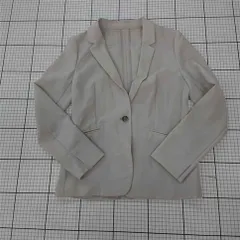 ◇ ⊇ ユナイテッドアローズ グリーンレーベルリラクシング テーラードジャケット 36 グレージュ系 レディース E  【1511060029522】