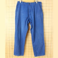 60s ユーロヴィンテージ モールスキンワークパンツ ペインターパンツ