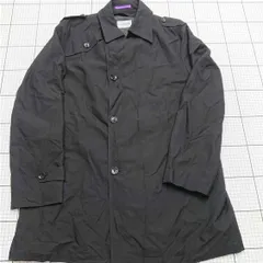 ◇ ⊇ レミュー LES MUES トレンチコート ブラック系 メンズ E  【1511100007466】