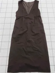 ◇ ⊇ ワンピース アーバンリサーチ ロッソ ノースリーブワンピース 38 ダークブラウン系 レディース E  【1511100007008】