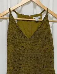 H&M オリーブ レイ ス ONE PIECE