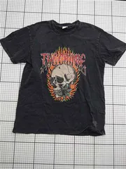 ◇ ⊂ ザ クライミー THE CRIMIE CR1-02B5-CS70 スカルプリントTシャツ ブラック系 メンズ S E  【1511100010916】