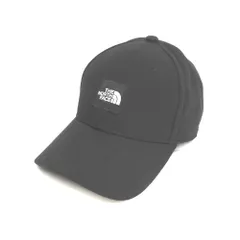 NA413083 ザ・ノースフェイス 帽子 スクエア ロゴ キャップ NN02334 ブラック フリーサイズ ユニセックス THE NORTH FACE 中古